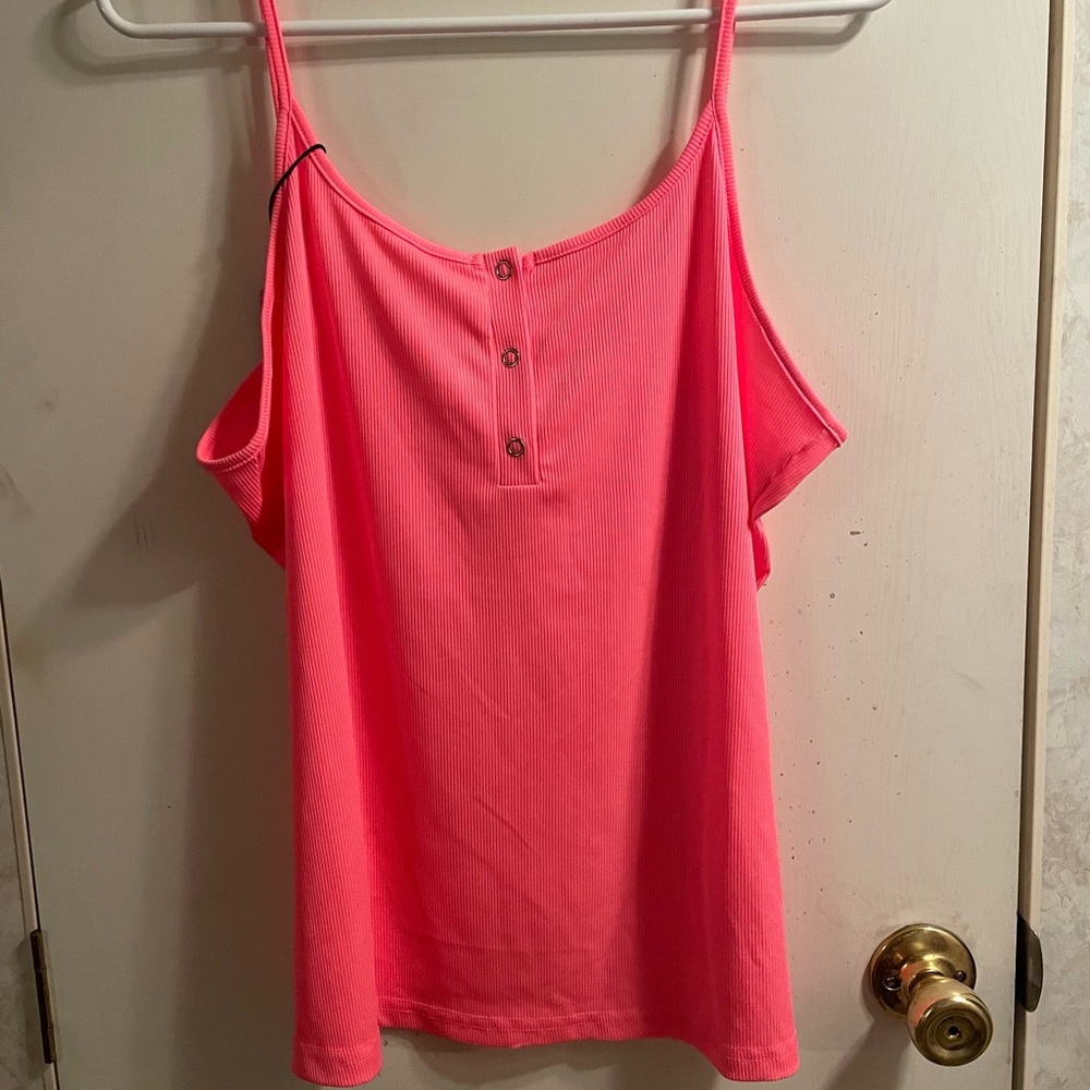 Pink Sleeveless Top